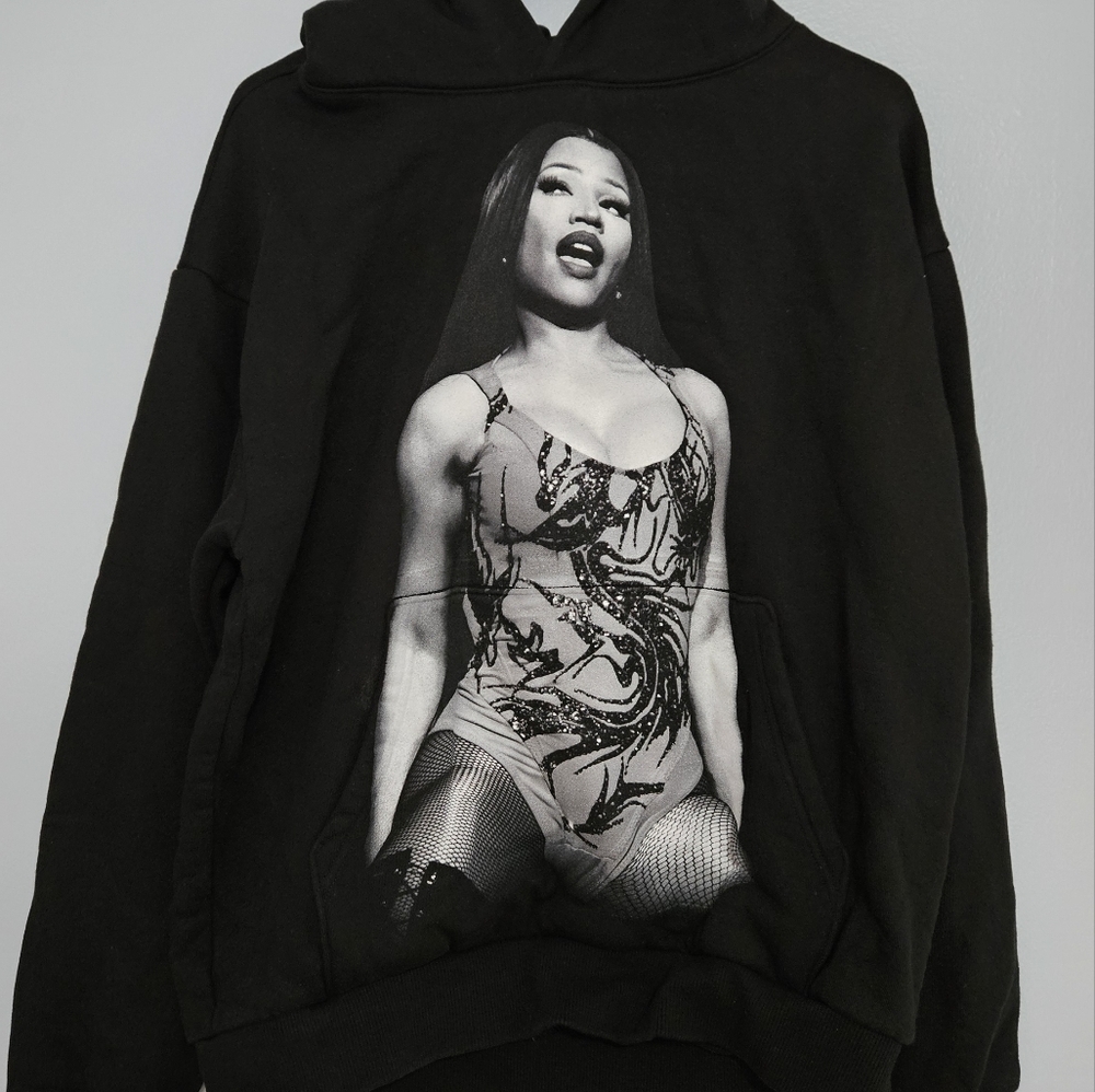 Nicki Minaj Black Graphic Hoodie